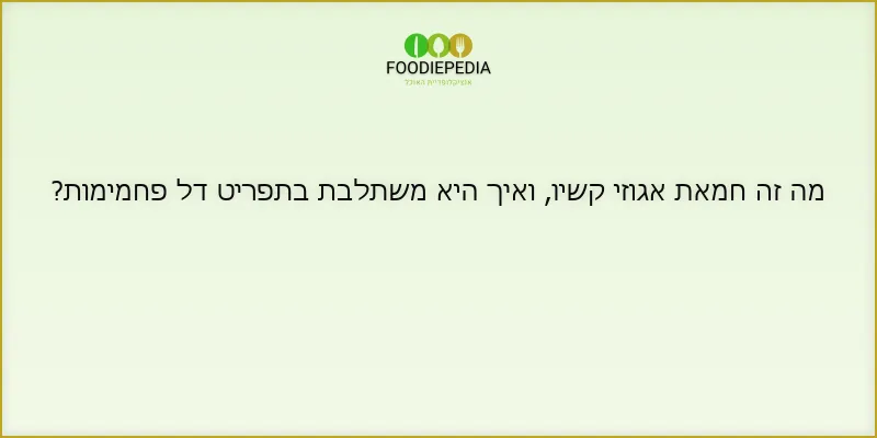 מה זה חמאת אגוזי קשיו, ואיך היא משתלבת בתפריט דל פחמימות?