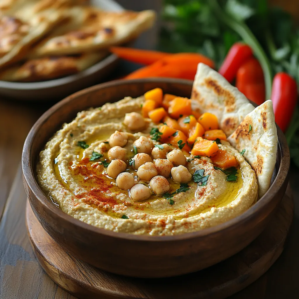 מה זה ממרח חומוס עם טחינה מלאה?