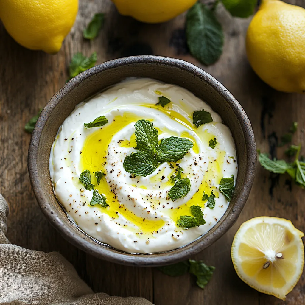 איולי יוגורט ונענע – קליל ומושלם לקיץ