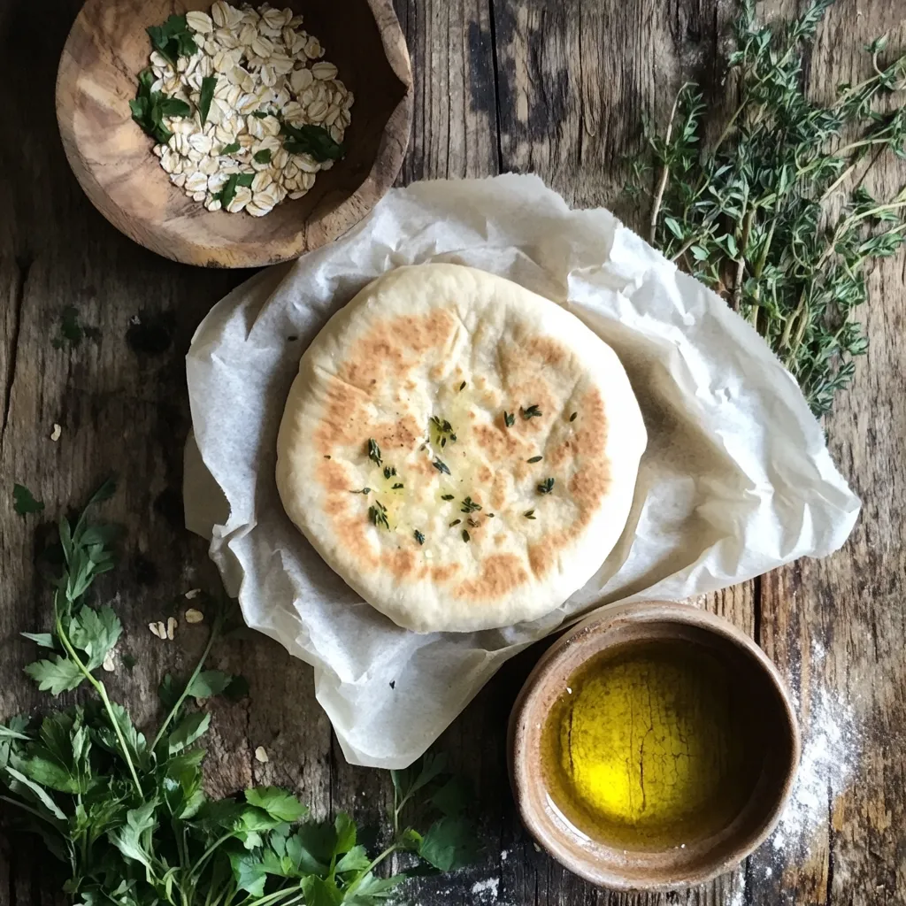 פיתה מקמח שיבולת שועל בריאה – פיתה קלילה ובריאה שאתם חייבים לנסות